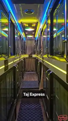 Taj Express Bus-Seats layout Image