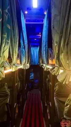 Taj Express Bus-Seats layout Image