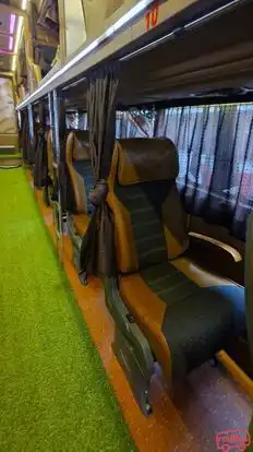 Vande Bharat Travels Bus-Seats layout Image