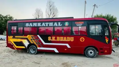 SK Bhadu Travels Bus-Side Image
