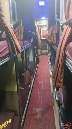 Kranthi Travels Bus-Seats layout Image