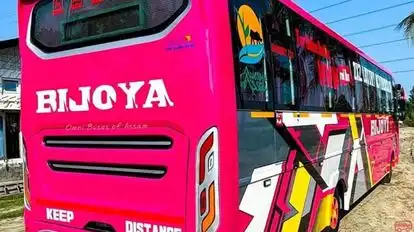 Bijoya Travels Bus-Side Image