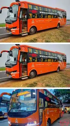 New Dolphin Travels Bus-Front Image