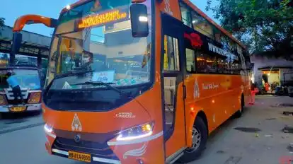 New Dolphin Travels Bus-Front Image