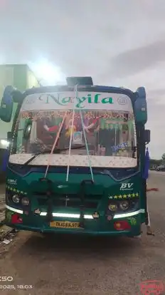 Nayila Travels Bus-Front Image