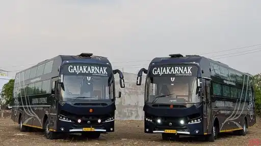 Gajakarnak Conveyance  Bus-Front Image