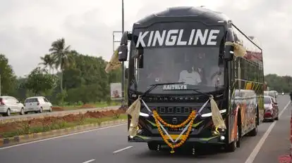 King Line Travels Bus-Front Image