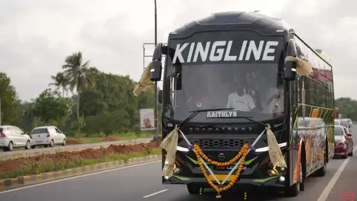King Line Travels Bus-Front Image