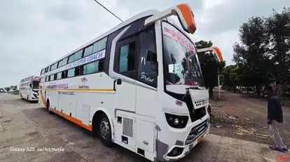 Prasann travels Digras Bus-Side Image