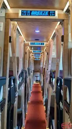 Breeze Connect Bus-Seats layout Image