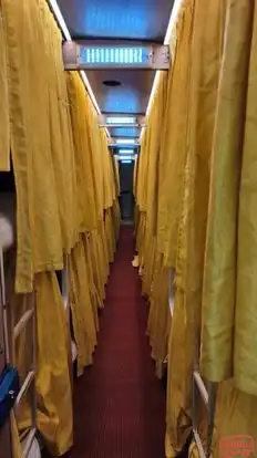 A1 Yellow Tours and Travels Bus-Seats layout Image