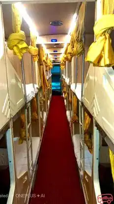 A1 Yellow Tours and Travels Bus-Seats layout Image
