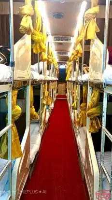 A1 Yellow Tours and Travels Bus-Seats layout Image