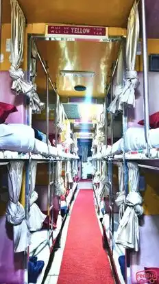 A1 Yellow Tours and Travels Bus-Seats layout Image