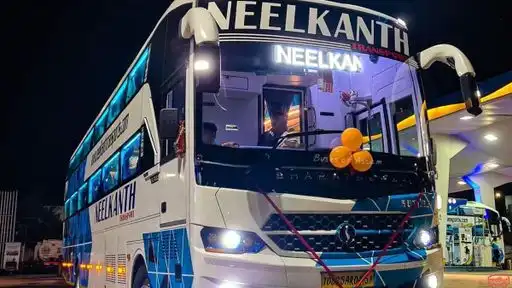 Neelkanth Transport Bus-Front Image