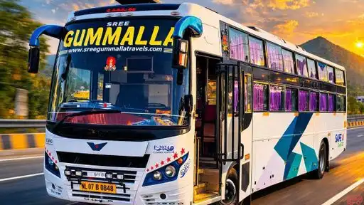 Sri Gummala Travels  Bus-Front Image