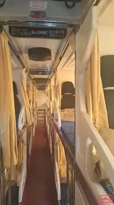GUJARAT TRAVELS Bus-Seats layout Image