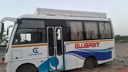 GUJARAT TRAVELS Bus-Side Image