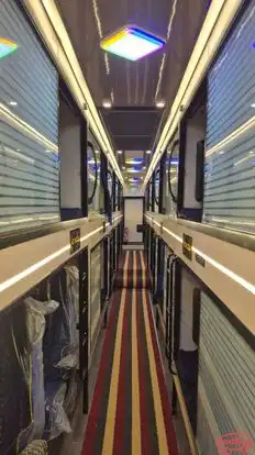 BG TRAVELS LUXURY Bus-Seats layout Image