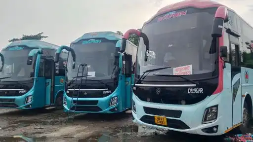Jio Dolphin Travels Bus-Front Image