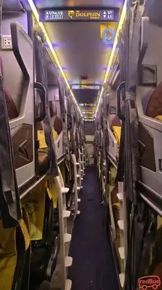 Jio Dolphin Travels Bus-Seats layout Image