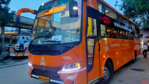 Jio Dolphin Travels Bus-Front Image