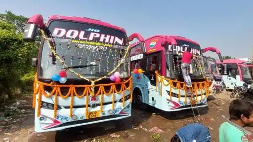 Jio Dolphin Travels Bus-Front Image