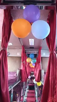 Jio Dolphin Travels Bus-Seats layout Image