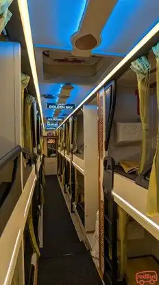 GOLDEN SKY Bus-Seats layout Image