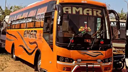 Amar Travellers Bus-Front Image