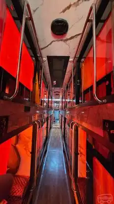 Amar Travellers Bus-Seats layout Image