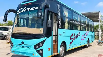 Shree Travels And Cargo Bus-Front Image
