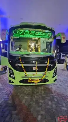 Shree Travels And Cargo Bus-Front Image