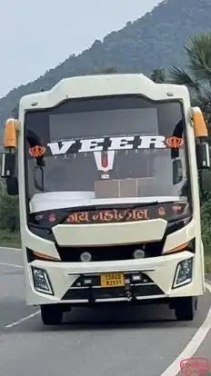 Veer Travels Bus-Front Image