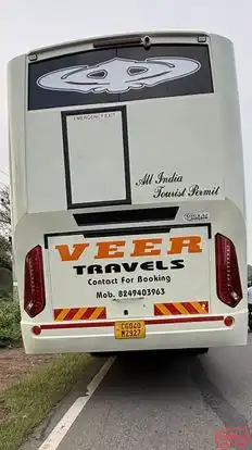 Veer Travels Bus-Seats layout Image