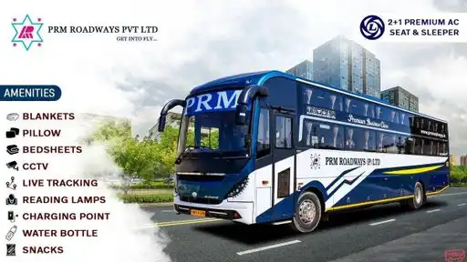 PRM Roadways Bus-Front Image