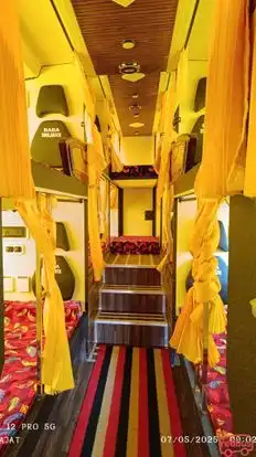 Baba Bholanath Travels Bus-Seats layout Image