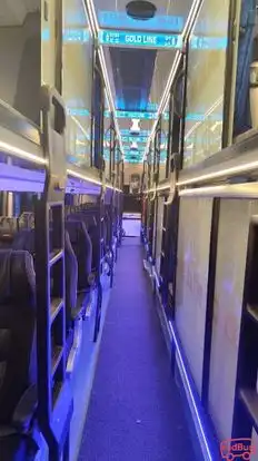 Goldline Super Deluxe Bus-Seats layout Image