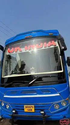 Uk India Tour And Travels Bus-Front Image
