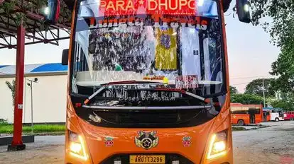 Lungta Travels Bus-Front Image