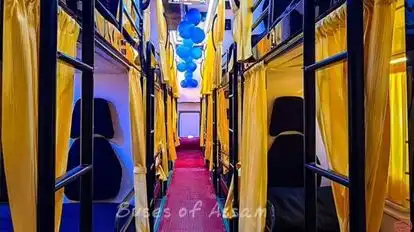 Lungta Travels Bus-Seats layout Image