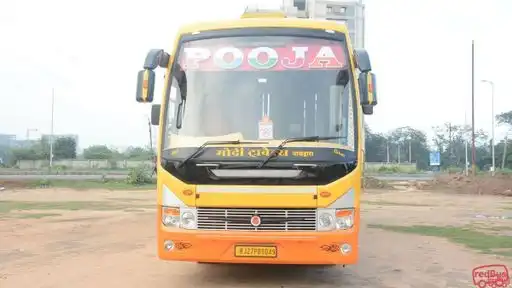 Pooja Travels Bus-Front Image