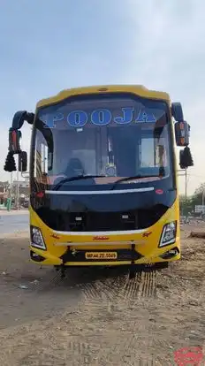 Pooja Travels Bus-Front Image