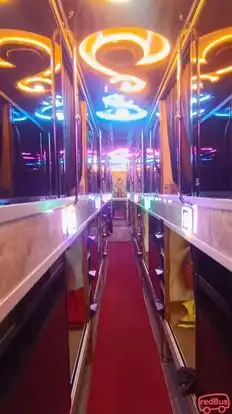 Pooja Travels Bus-Seats layout Image