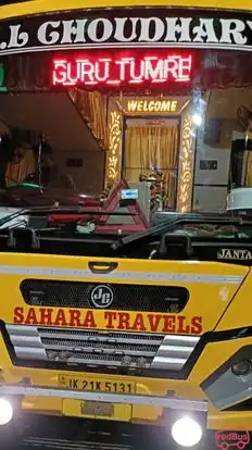 Sahara Travels Bus-Front Image