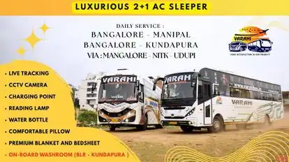 VARAHI TRAVELS Bus-Front Image