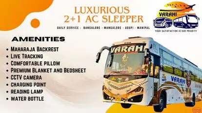 VARAHI TRAVELS Bus-Front Image
