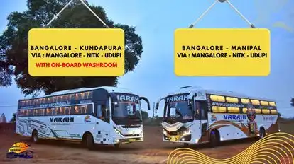 VARAHI TRAVELS Bus-Front Image