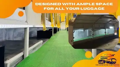 VARAHI TRAVELS Bus-Seats layout Image