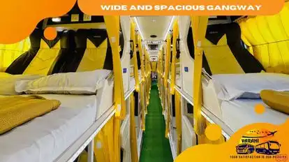 VARAHI TRAVELS Bus-Seats layout Image